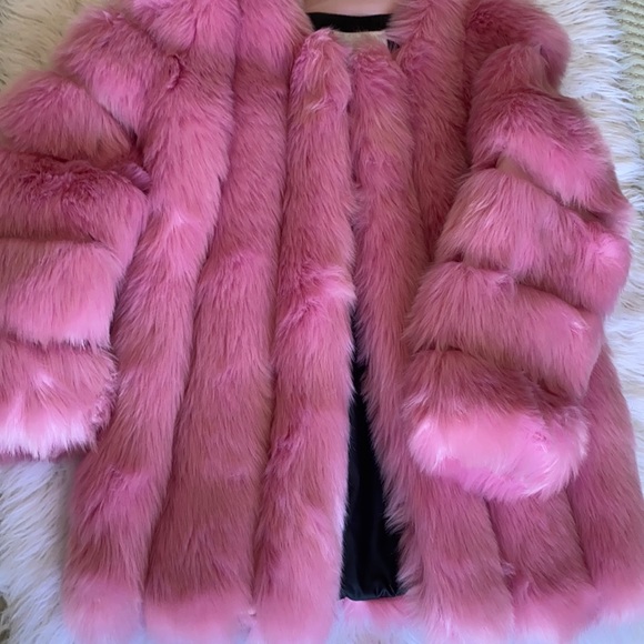 Furever “Moscow” Jacket Faux Fur - Picture 2 of 7